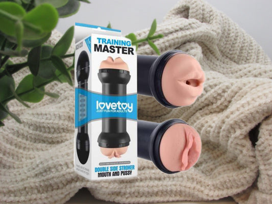 MASTURBADOR DOBLE BOCA-VAGINA TRAINING MASTER